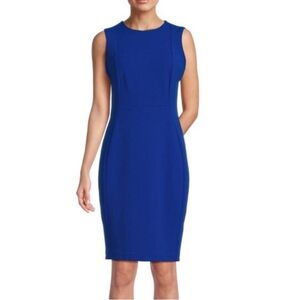 Calvin Klein Blue Mini Dress